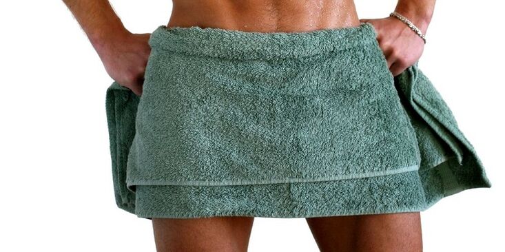 Warm your penis before massaging it to enlarge your penis