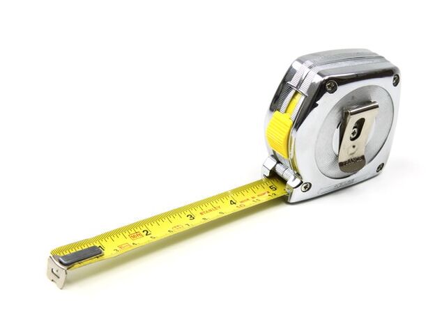 For measuring centimeters of penis before enlargement