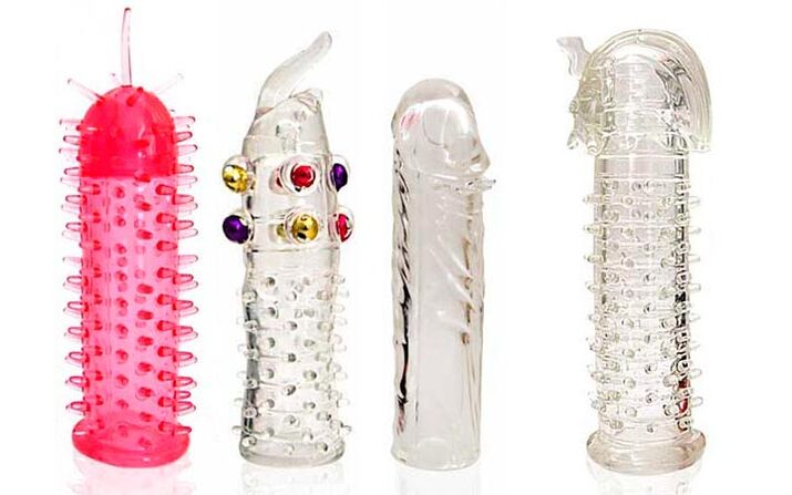 Various accessories for penis enlargement during intercourse