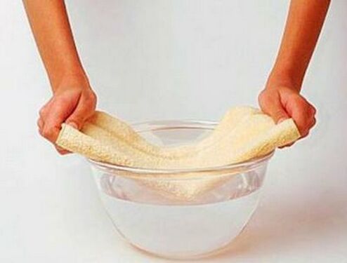 Soda water compress to enlarge penis